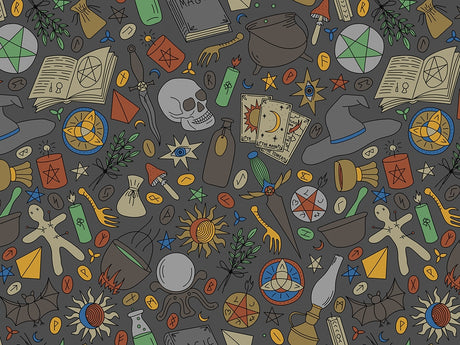 Gray Snails Witch Vinyl Wrap Pattern~Rwraps Series 914 Digitally Printed Vinyl Wrap~0