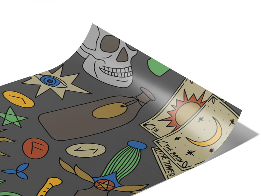 Gray Snails Witch Vinyl Wraps~Rwraps Series 914 Digitally Printed Vinyl Wrap~0