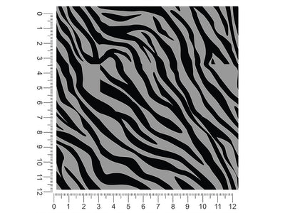 gray tiger animal print 1ft x 1ft Craft Sheets