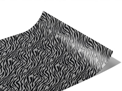 Gray Tiger Vinyl Wraps~Rwraps Series 914 Digitally Printed Vinyl Wrap~1