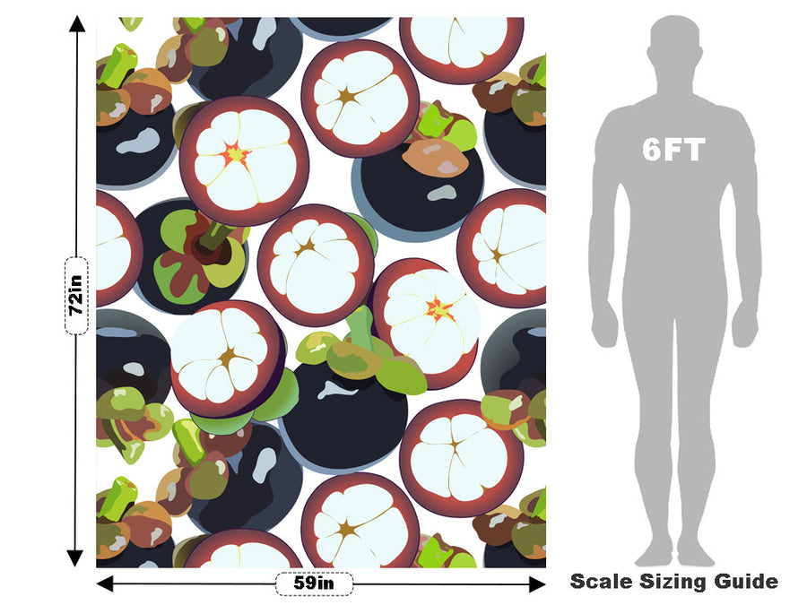 Great Garcinia Fruit Vehicle Wrap Scale~Rwraps Series 914 Great Garcinia Fruit Measurements~1