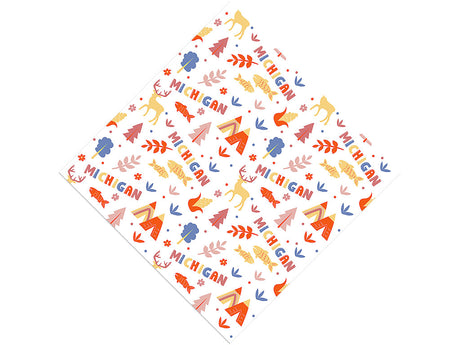 Great Lake Americana Vinyl Wrap Pattern