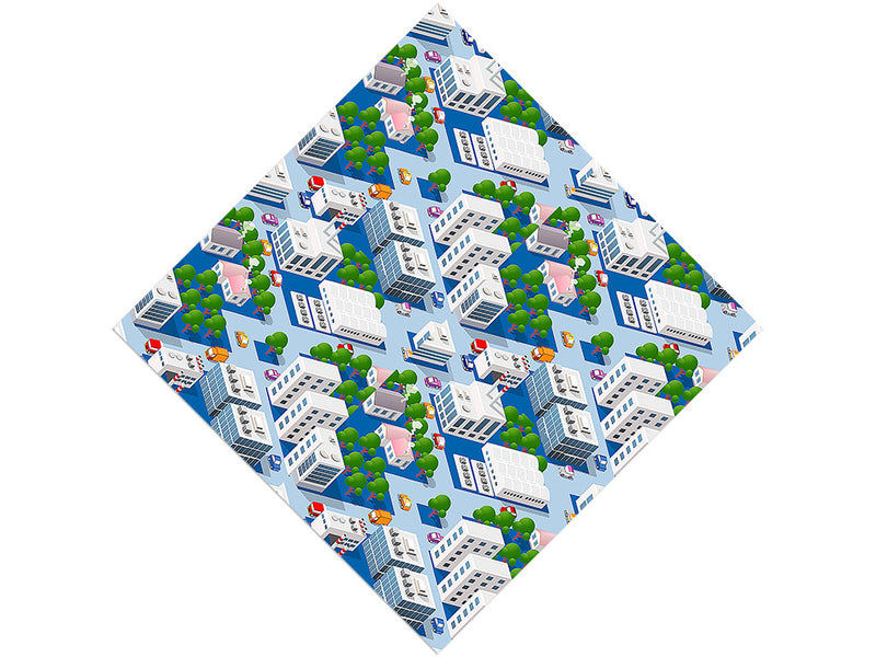 Great Micropolis Cityscape Vinyl Wrap Pattern