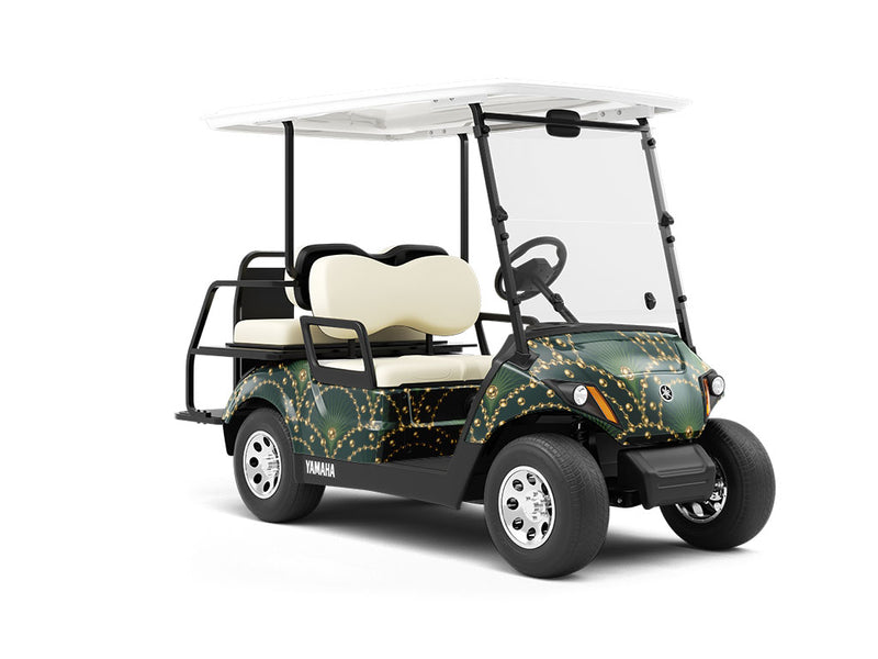 Great Oz Art Deco Wrapped Golf Cart