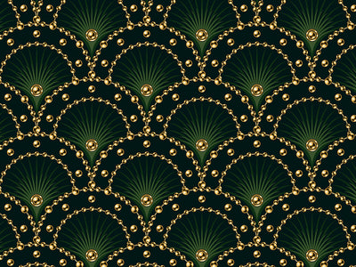 Great Oz Art Deco Vinyl Wrap Pattern~Rwraps Series 914 Digitally Printed Vinyl Wrap~0