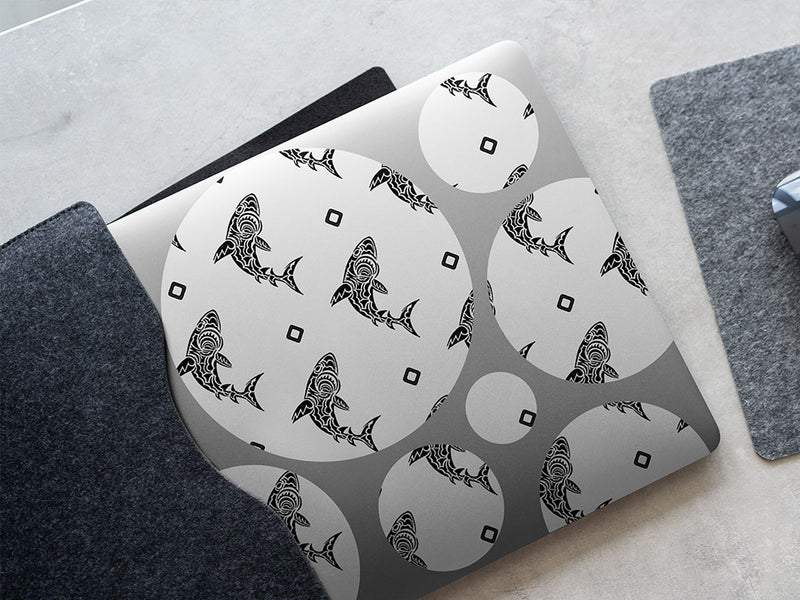 great white salt water DIY Laptop Stickers
