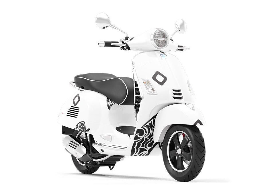 Great White Marine Life Vespa Scooter Wrap Film