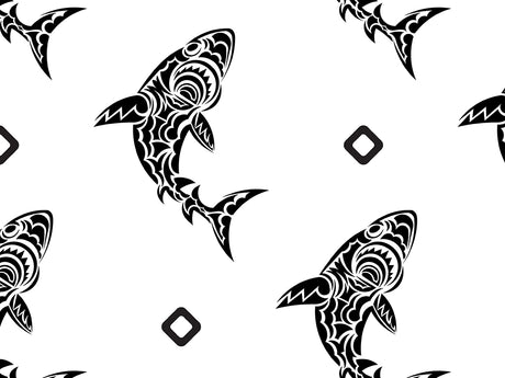 Great White Marine Life Vinyl Wrap Pattern~Rwraps Series 914 Digitally Printed Vinyl Wrap~0