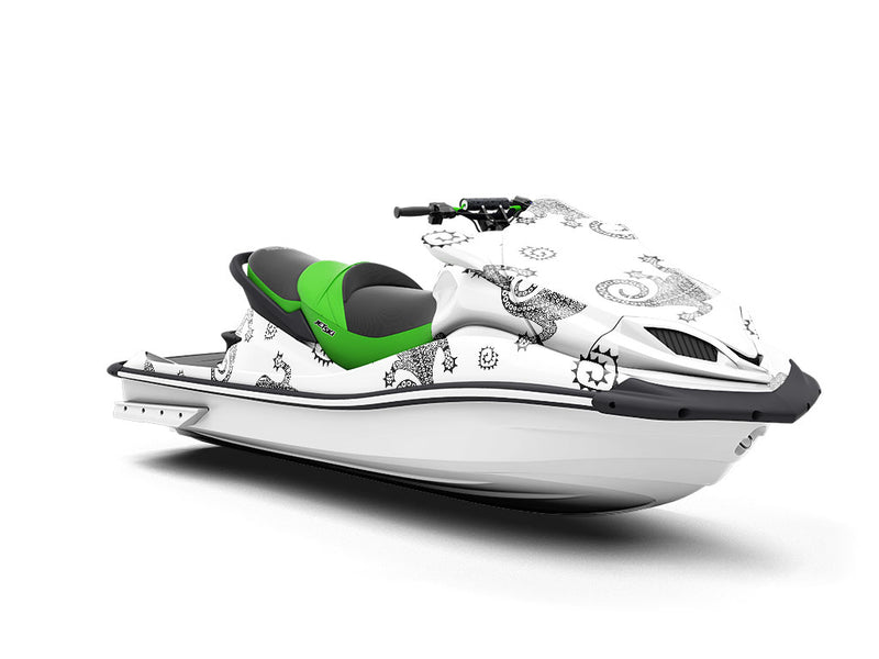 Grecian Geckos Reptile Jet Ski Vinyl Customized Wrap