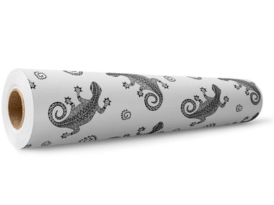 Grecian Geckos Reptile Wrap Film Wholesale Roll~Rwraps Series 914 Digitally Printed Vinyl Roll~5