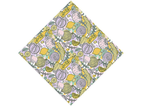 Grecian Supper Greco Roman Vinyl Wrap Pattern