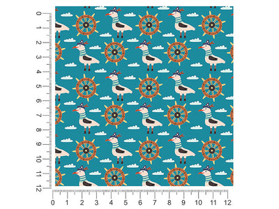 greedy gulls pirate 1ft x 1ft Craft Sheets