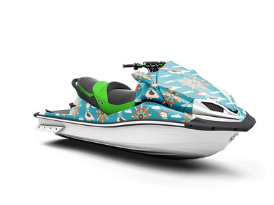 Greedy Gulls Pirate Jet Ski Vinyl Customized Wrap