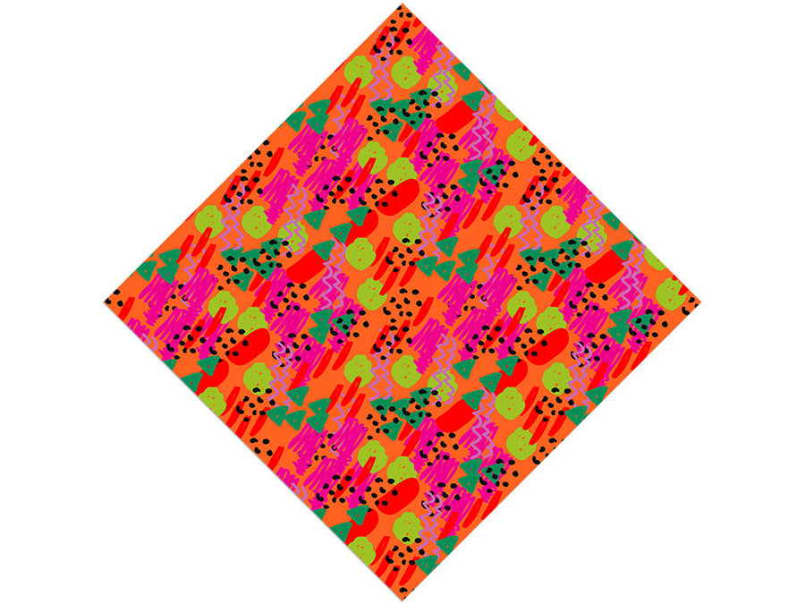 Greek Portokalos Abstract Vinyl Wrap Pattern