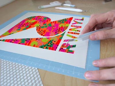 greek portokalos abstract geometric Easy Weed Craft Vinyl