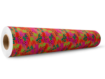 Greek Portokalos Abstract Wrap Film Wholesale Roll~Rwraps Series 914 Digitally Printed Vinyl Roll~5