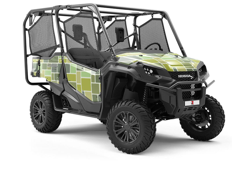 Green  Brick Utility Vehicle Vinyl Wrap
