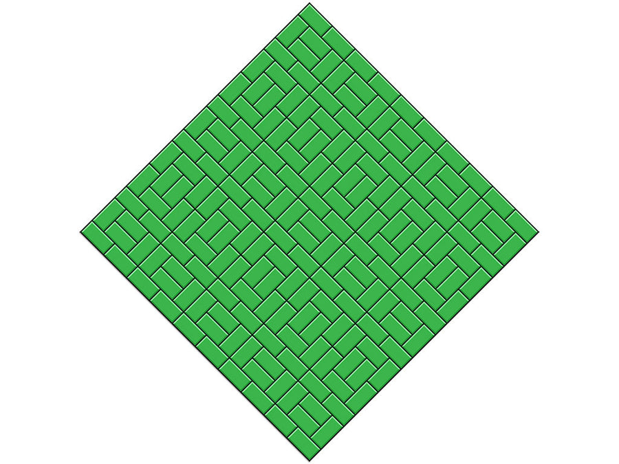 Green  Brick Vinyl Wrap Pattern