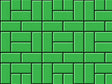 Green  Brick Vinyl Wrap Pattern~Rwraps Series 914 Digitally Printed Vinyl Wrap~0