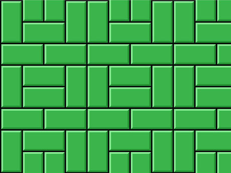 Green  Brick Vinyl Wrap Pattern~Rwraps Series 914 Digitally Printed Vinyl Wrap~0