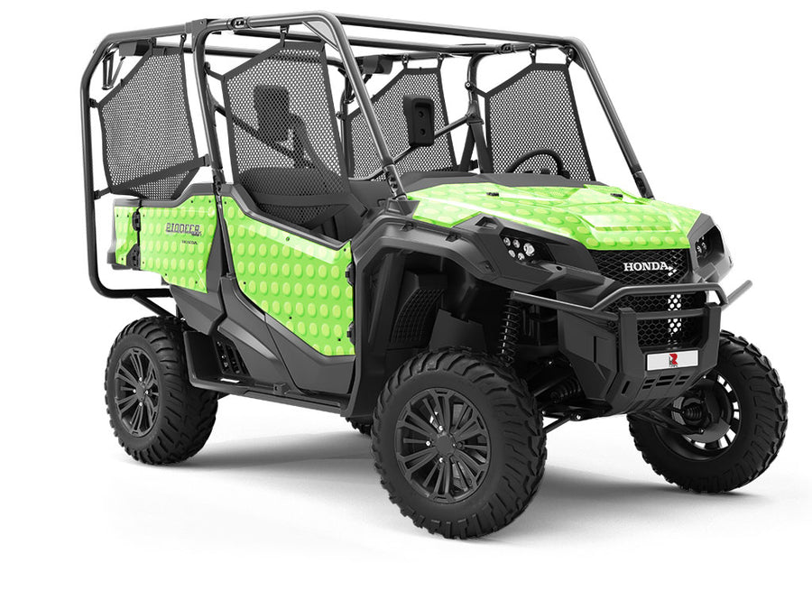 Green Brick Toy Room Utility Vehicle Vinyl Wrap