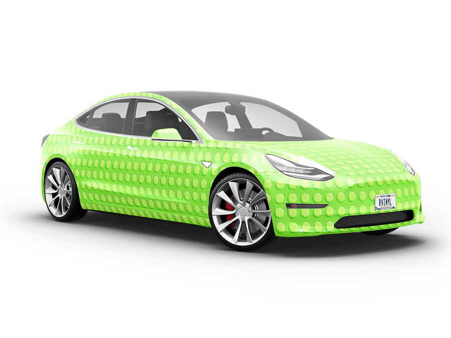 Green Brick Toy Room Vehicle Vinyl Wrap