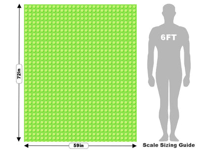 Green Brick Toy Room Vehicle Wrap Scale~Rwraps Series 914 Green Brick Toy Room Measurements~1