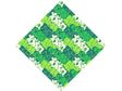 Green Bubbled Graffiti Vinyl Wrap Pattern