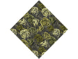 Green Chain Floral Vinyl Wrap Pattern