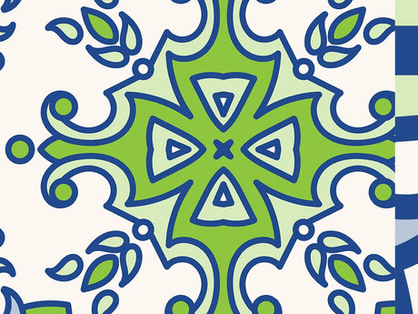 Green Compass Tile Vinyl Wrap Pattern~Rwraps Series 914 Digitally Printed Vinyl Wrap~0
