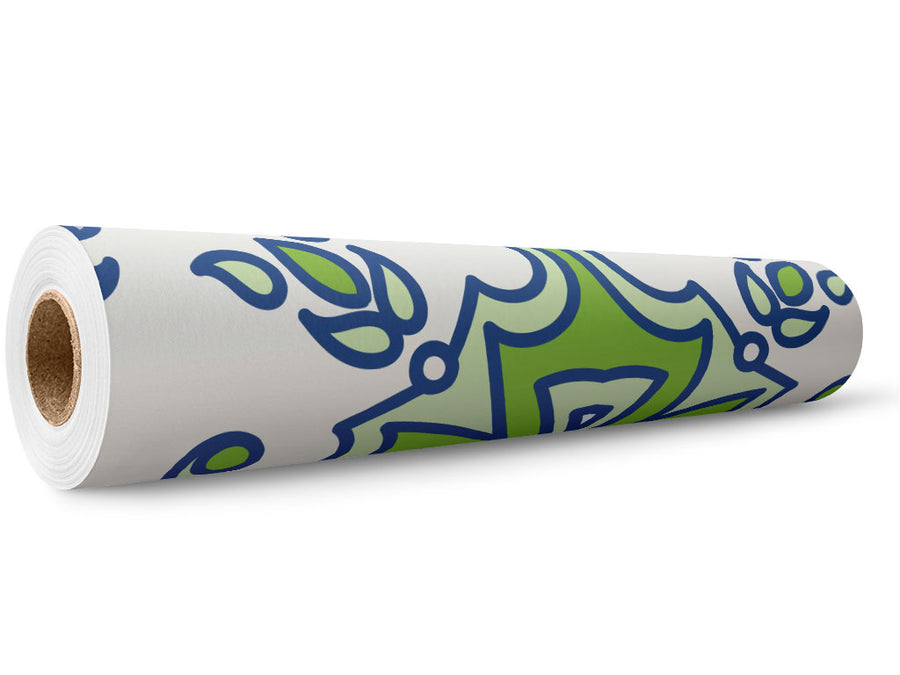 Green Compass Tile Wrap Film Wholesale Roll~Rwraps Series 914 Digitally Printed Vinyl Roll~5