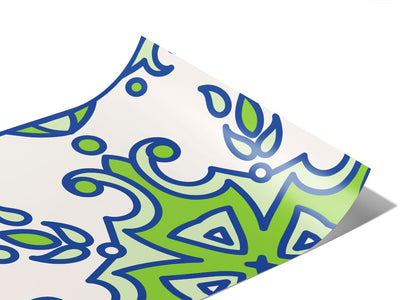 Green Compass Tile Vinyl Wraps~Rwraps Series 914 Digitally Printed Vinyl Wrap~1