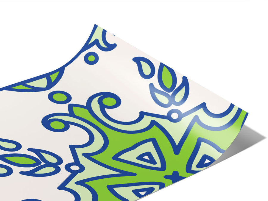 Green Compass Tile Vinyl Wraps~Rwraps Series 914 Digitally Printed Vinyl Wrap~1