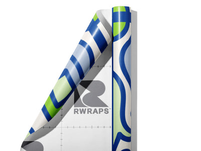 Green Compass Tile Wrap Film Sheets~Rwraps Series 914 Green Compass Tile Scrolled Sheet~4
