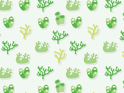 Green Corals Water Vinyl Wrap Pattern~Rwraps Series 914 Digitally Printed Vinyl Wrap~0