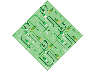 Green Cords Technology Vinyl Wrap Pattern~Rwraps Series 914 Digitally Printed Vinyl Wrap~0