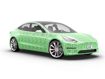 Green Cords Technology Vehicle Vinyl Wrap