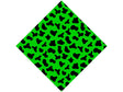Green Cow Vinyl Wrap Pattern
