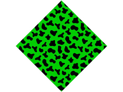 Green Cow Vinyl Wrap Pattern