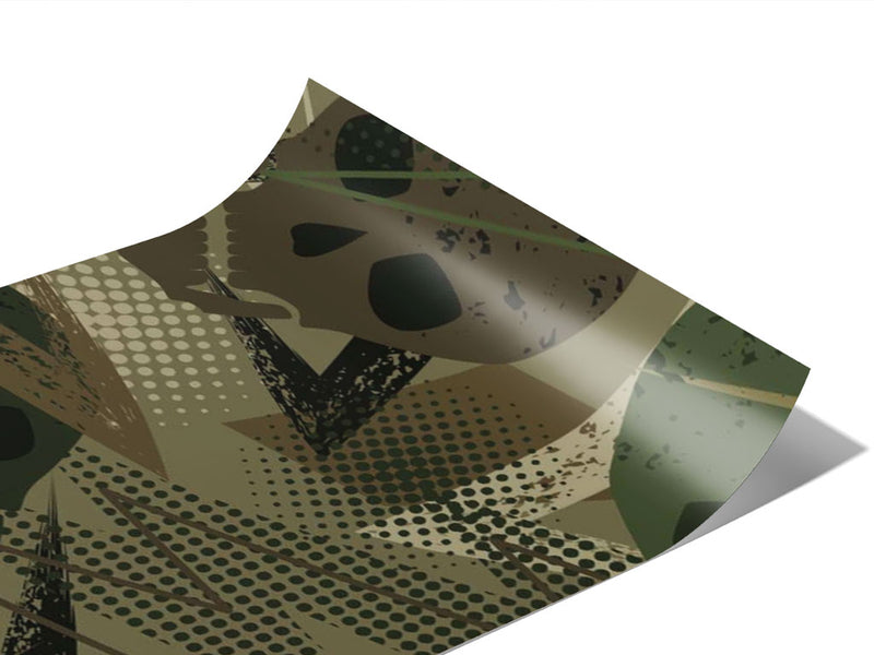 Green Decomposition Halloween Vinyl Wraps~Rwraps Series 914 Digitally Printed Vinyl Wrap~0