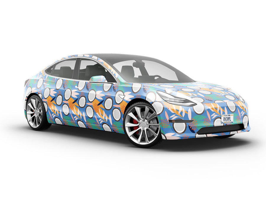 Green Dwarf Fruit Vehicle Vinyl Wrap