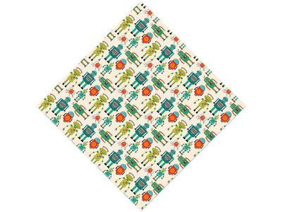 Green Gearheads Science Fiction Vinyl Wrap Pattern