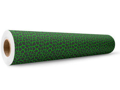 Green Giraffe Wrap Film Wholesale Roll~Rwraps Series 914 Digitally Printed Vinyl Roll~6
