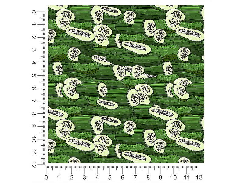 green improved vegetable 1ft x 1ft Craft Sheets