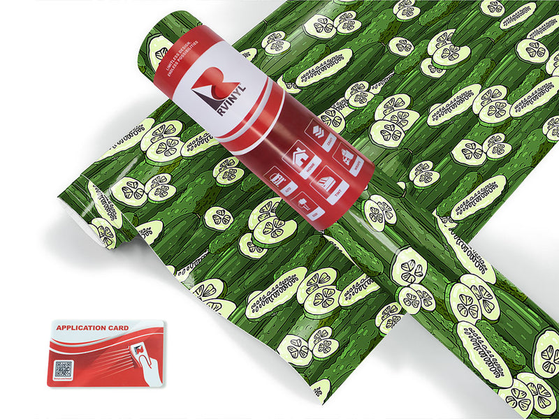 green improved vegetable Craft Vinyl Roll