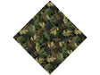 Green Leaf Floral Vinyl Wrap Pattern