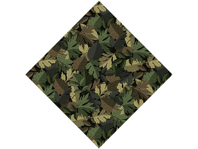 Green Leaf Floral Vinyl Wrap Pattern