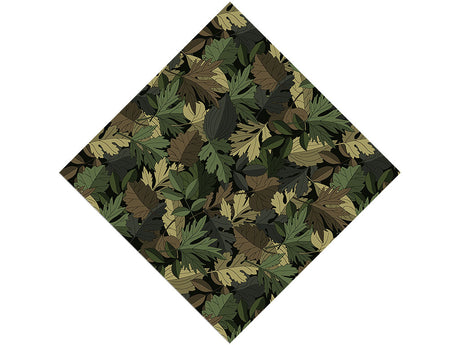 Green Leaf Floral Vinyl Wrap Pattern