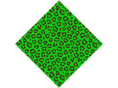Green Leopard Vinyl Wrap Pattern