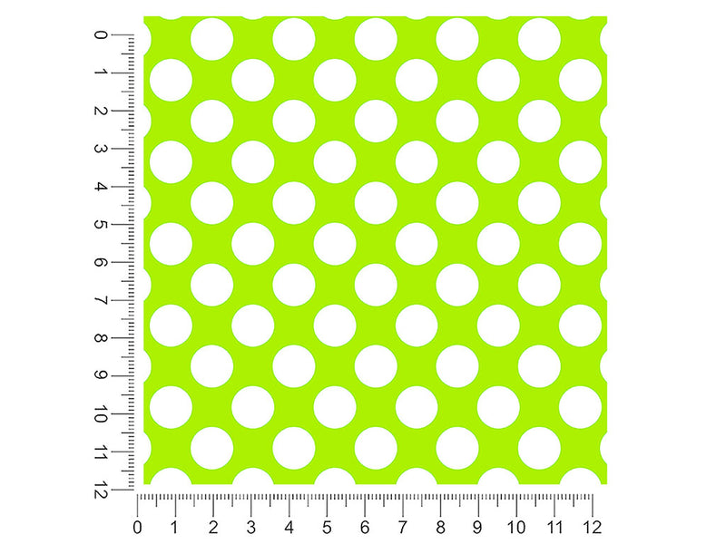 green lizard polka dot 1ft x 1ft Craft Sheets